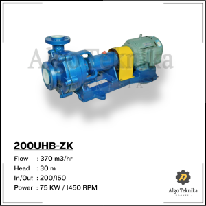 Chemical Slurry Pump - Flugo 200UHB-ZK