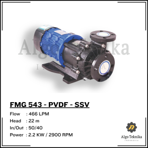 Chemical Magnetic Pump Flugo FMG-543 (PVDF)